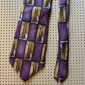 Men’s purple J Garcia tie